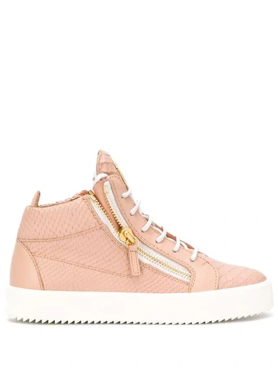 Shop Giuseppe Zanotti Kriss Sneakers - Pink