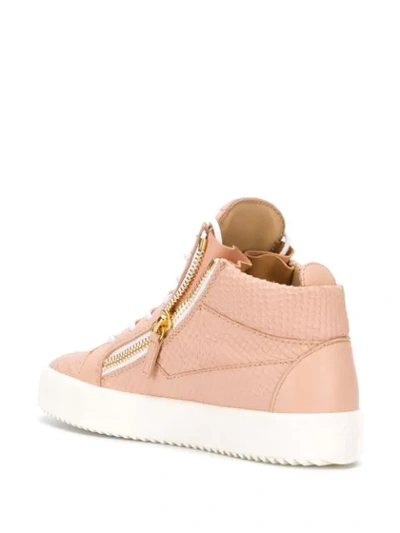 Shop Giuseppe Zanotti Kriss Sneakers - Pink