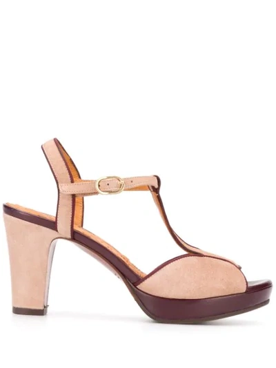 Shop Chie Mihara Open Toe Sandals In Purple