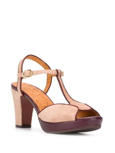 Shop Chie Mihara Open Toe Sandals In Purple