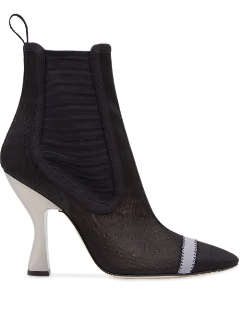 fendi mesh boots