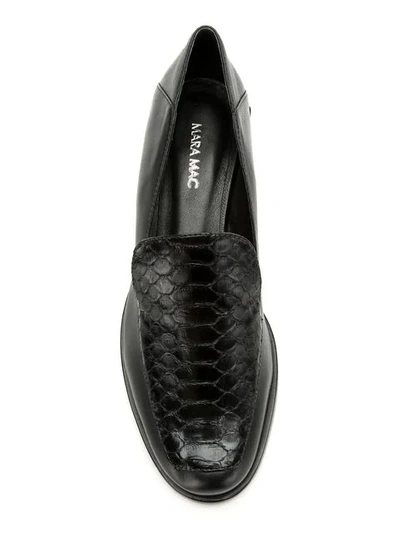 Shop Mara Mac Leather Brogues In Black