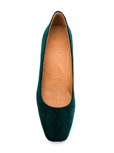 Shop Chie Mihara Tosal Pumps In Green