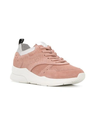 Shop Liu •jo Karlie 14 Low Top Sneakers In Pink