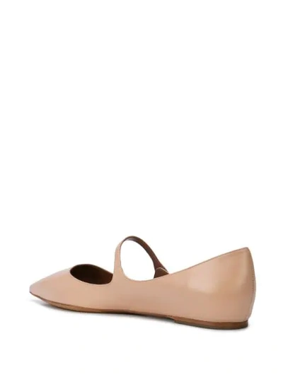 Shop Tabitha Simmons 'hermione' Ballerinas In Brown