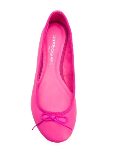 Shop Anna Baiguera Anne Ballerinas In Pink