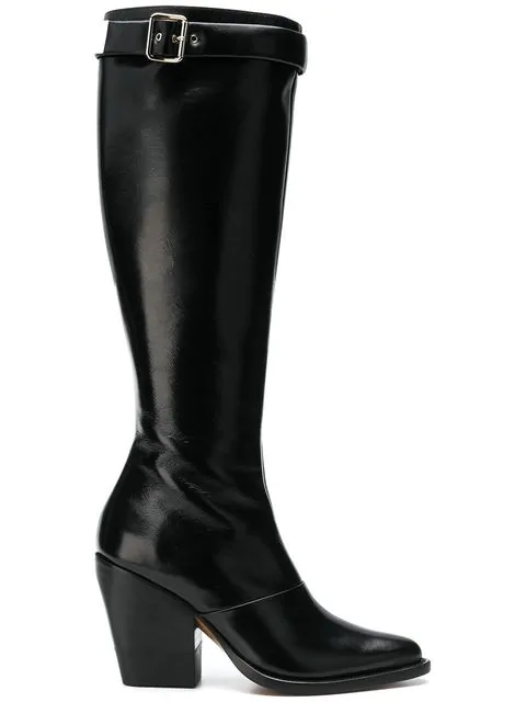 chloe boots knee high
