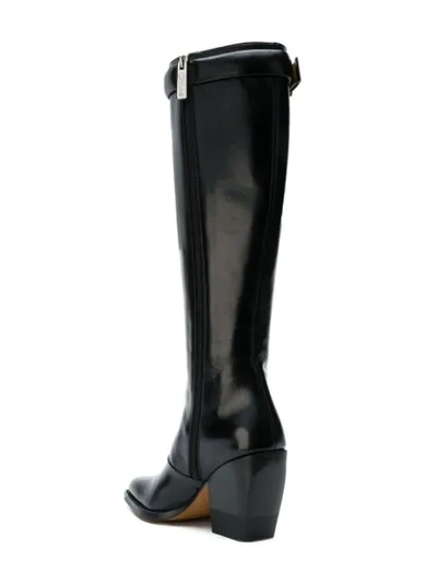 Shop Chloé Knee-high Boots In Black
