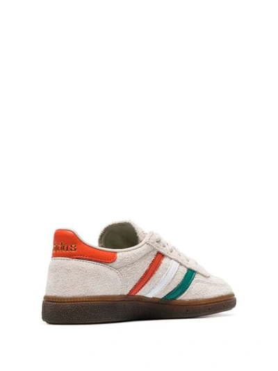 Shop Adidas Originals Adidas Neutral Handball Spezial Suede Low-top Sneakers - Neutrals