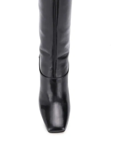 Shop Jimmy Choo Mahesa 100 Boots In Black