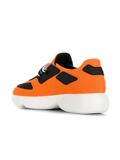 PRADA CLOUDBUST SNEAKERS - 橘色