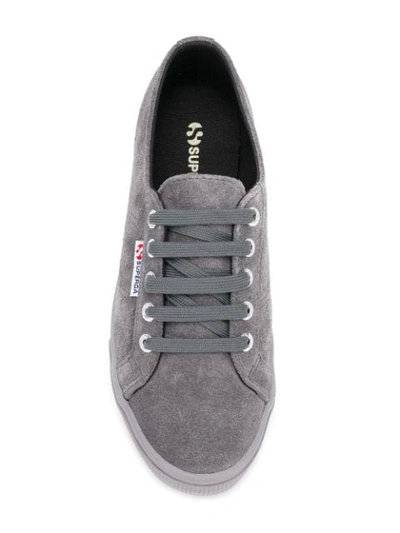 Shop Superga 2730 Platform Sneakers In Grey