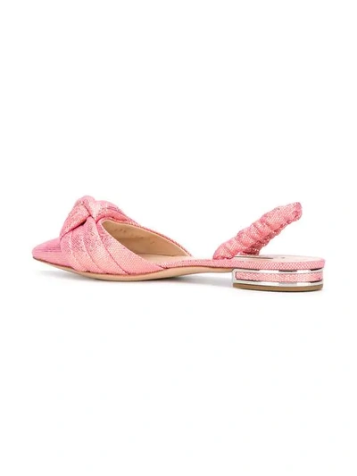 Shop Casadei Low Heel Pumps In Pink