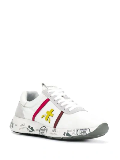 Shop Premiata Mattew 3142 Sneakers In White