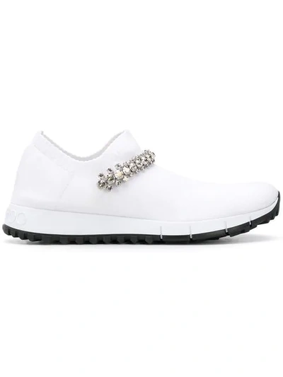 JIMMY CHOO VERONA SNEAKERS - 白色