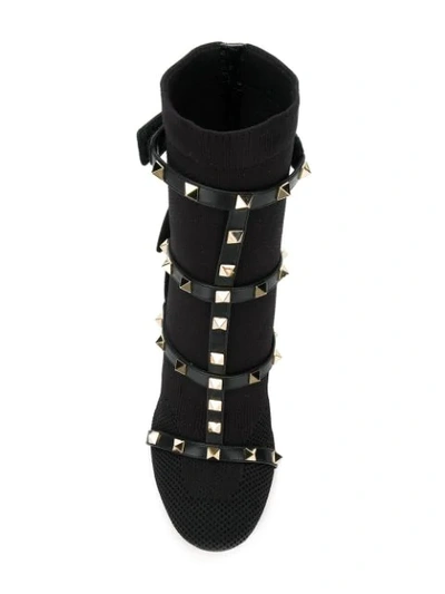 rockstud strap boots