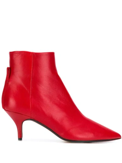 Shop Joseph The Sioux Pointed Boots In Red