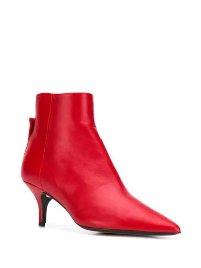 Shop Joseph The Sioux Pointed Boots In Red