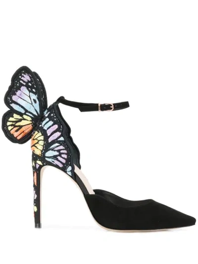 Shop Sophia Webster Chiara Pumps In Black