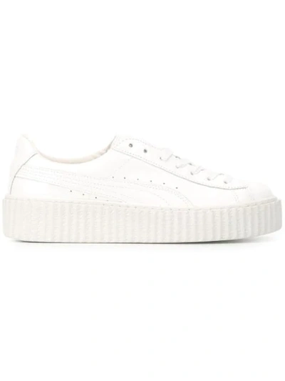 Fenty X Puma Fenty Puma X Rihanna Creeper Sneakers In White | ModeSens