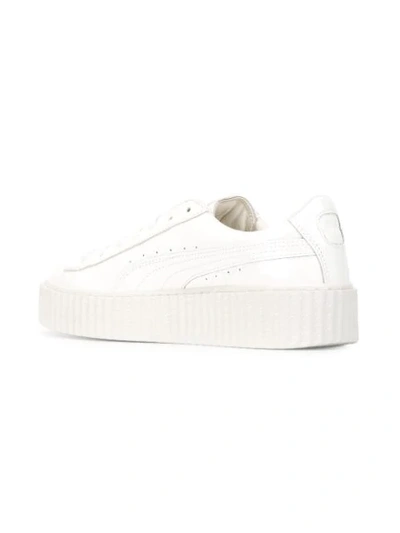 Shop Fenty X Puma Fenty Puma X Rihanna Creeper Sneakers In White