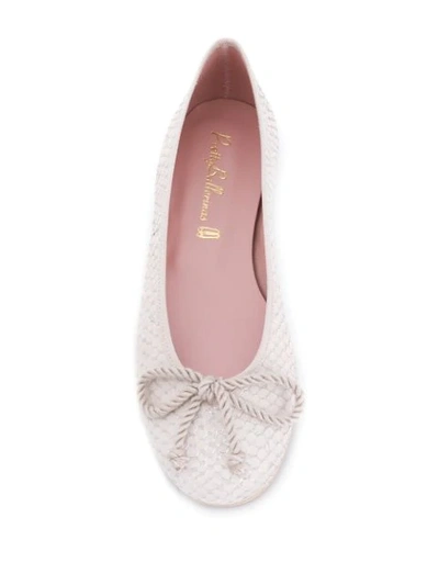 Shop Pretty Ballerinas Rosario Ballerinas In Grey