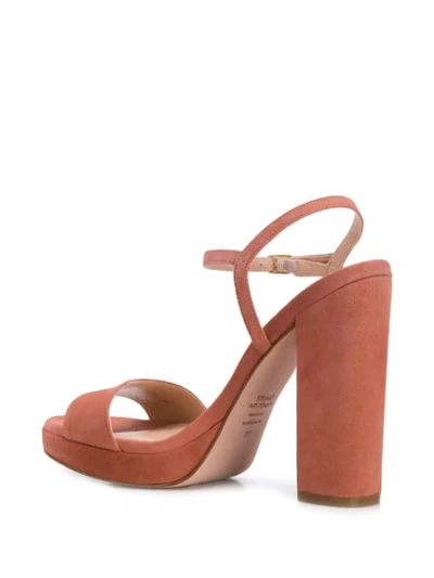 Shop Stuart Weitzman Desert Rose Sandals In Pink