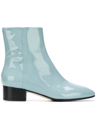 Shop Aeyde Naomi Ankle Boots - Blue