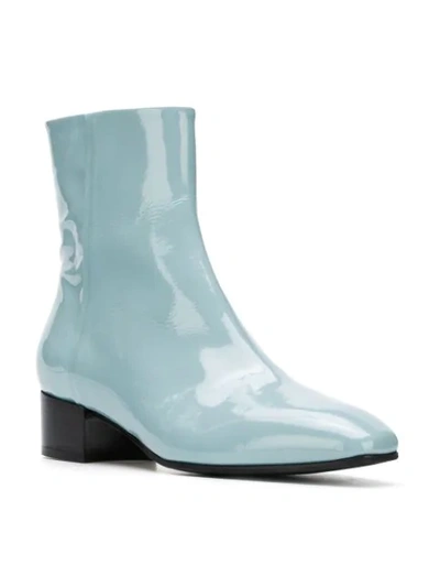 Shop Aeyde Naomi Ankle Boots - Blue