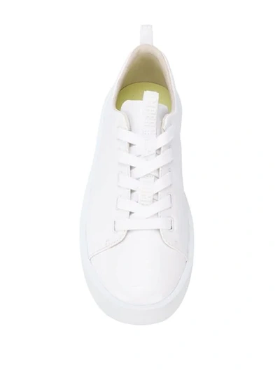 Shop Camper Lace Up Sneakers In White