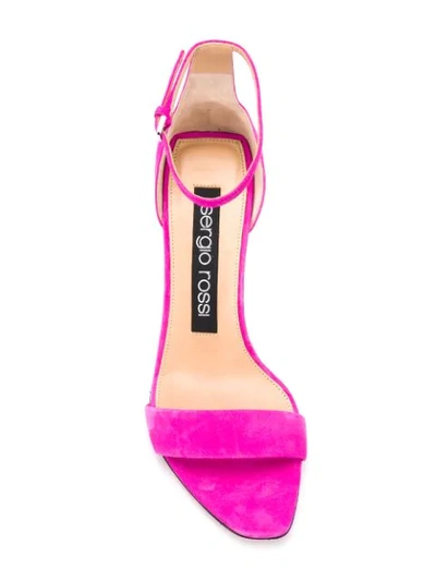 Shop Sergio Rossi Sr Milano Sandals In Pink
