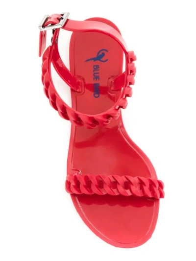 Shop Blue Bird Shoes Sandalen Mit Flechtdetails In Red