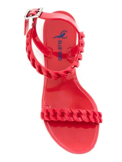 Blue Bird Shoes Sandalen Mit Flechtdetails In Red