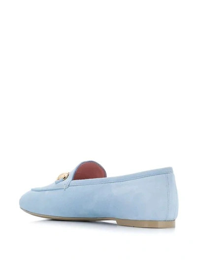 Shop Pretty Ballerinas Horsebit Loafers In Blue