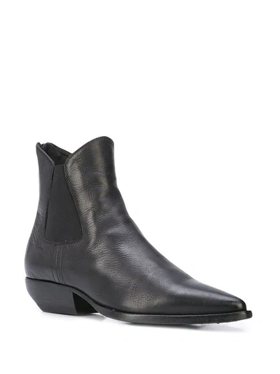 Shop Officine Creative Astree Ankle Boots In Nero