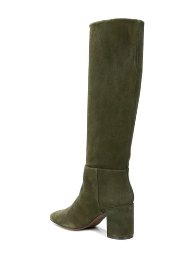 Shop Tory Burch Brooke Slouchy Boots In Green