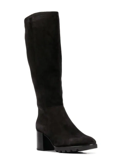 Shop Hogl Knee Length Boots In Black