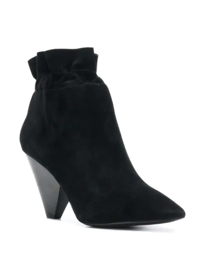 Shop Ash Dafne Elasticated Ankle Boots In Black