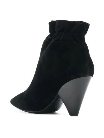 Shop Ash Dafne Elasticated Ankle Boots In Black