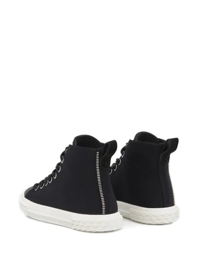 Shop Giuseppe Zanotti Blabber Sneakers In Black