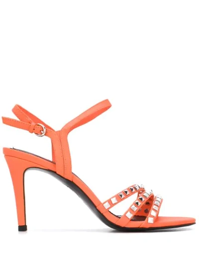 Shop Ash Hello Sandals In Orange