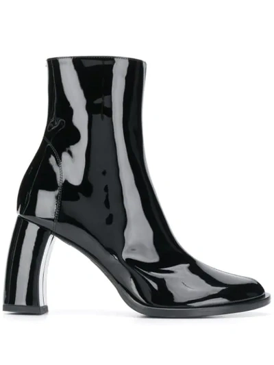 Shop Ann Demeulemeester Ankle Boots In Black