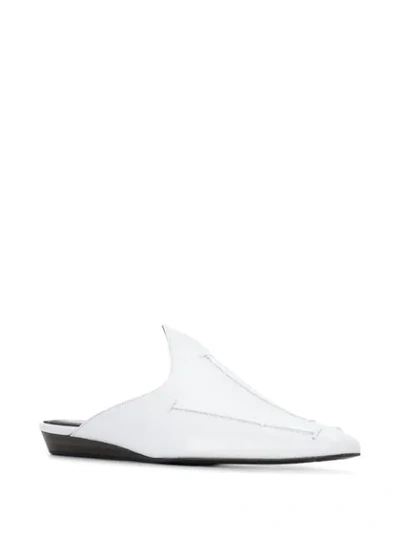 Shop Dorateymur Dans La Maison Slippers In White