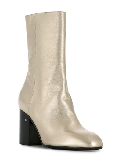 Shop Laurence Dacade Sailor Boots In Gold