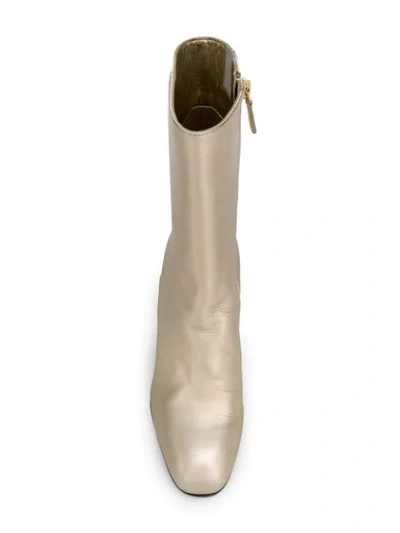 Shop Laurence Dacade Sailor Boots In Gold