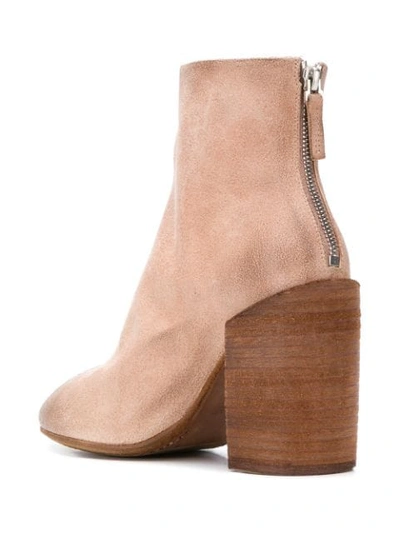 Shop Marsèll Heeled Ankle Boots In Neutrals