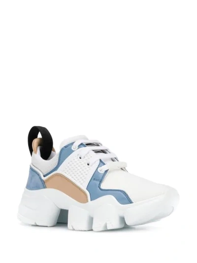 Shop Givenchy Jaw Chunky-sole Sneakers In White