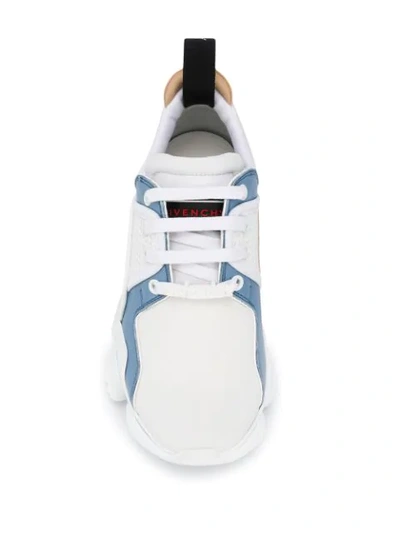 Shop Givenchy Jaw Chunky-sole Sneakers In White