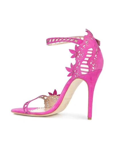 Shop Marchesa Margaret Sandals In Pink
