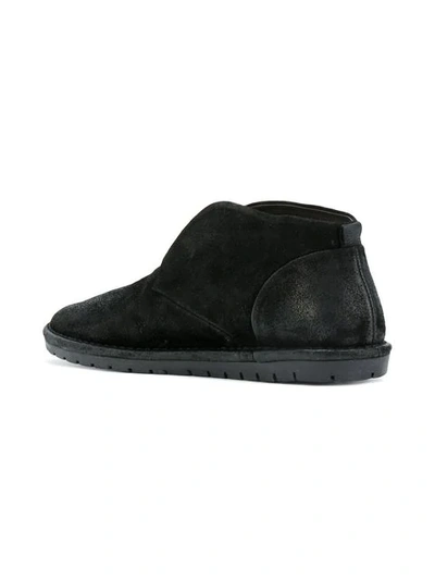 Shop Marsèll Slip On Desert Boots In Black